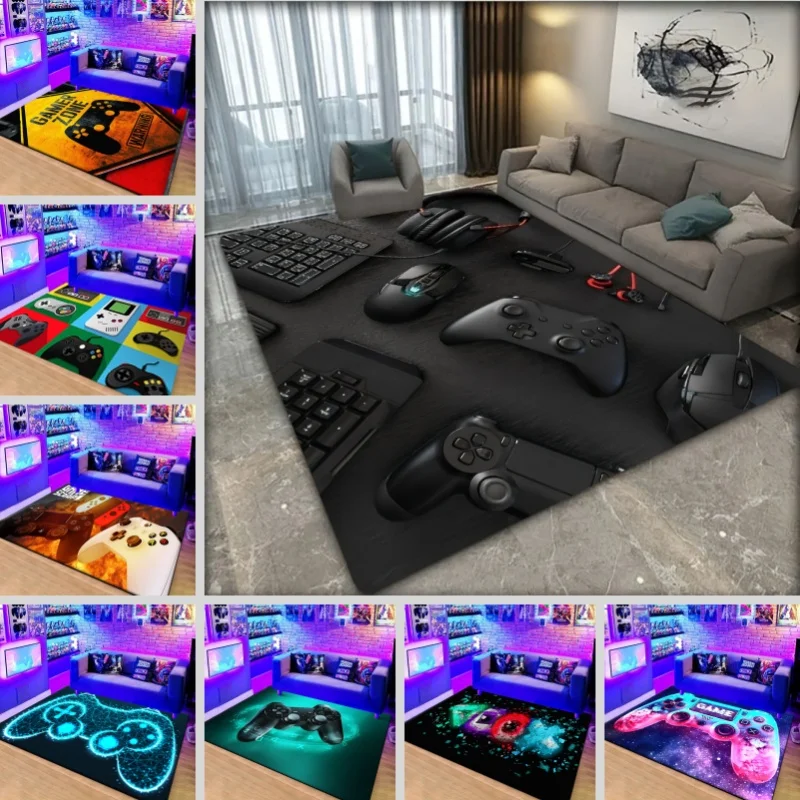 Outdoor Sports Hall - 3D Game Console Controller Carpet for