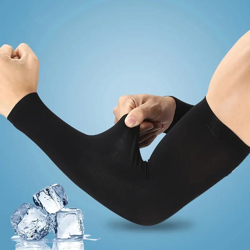 Outdoor Sport Gear - Ice Silk Sports Arm Sleeves Cycling