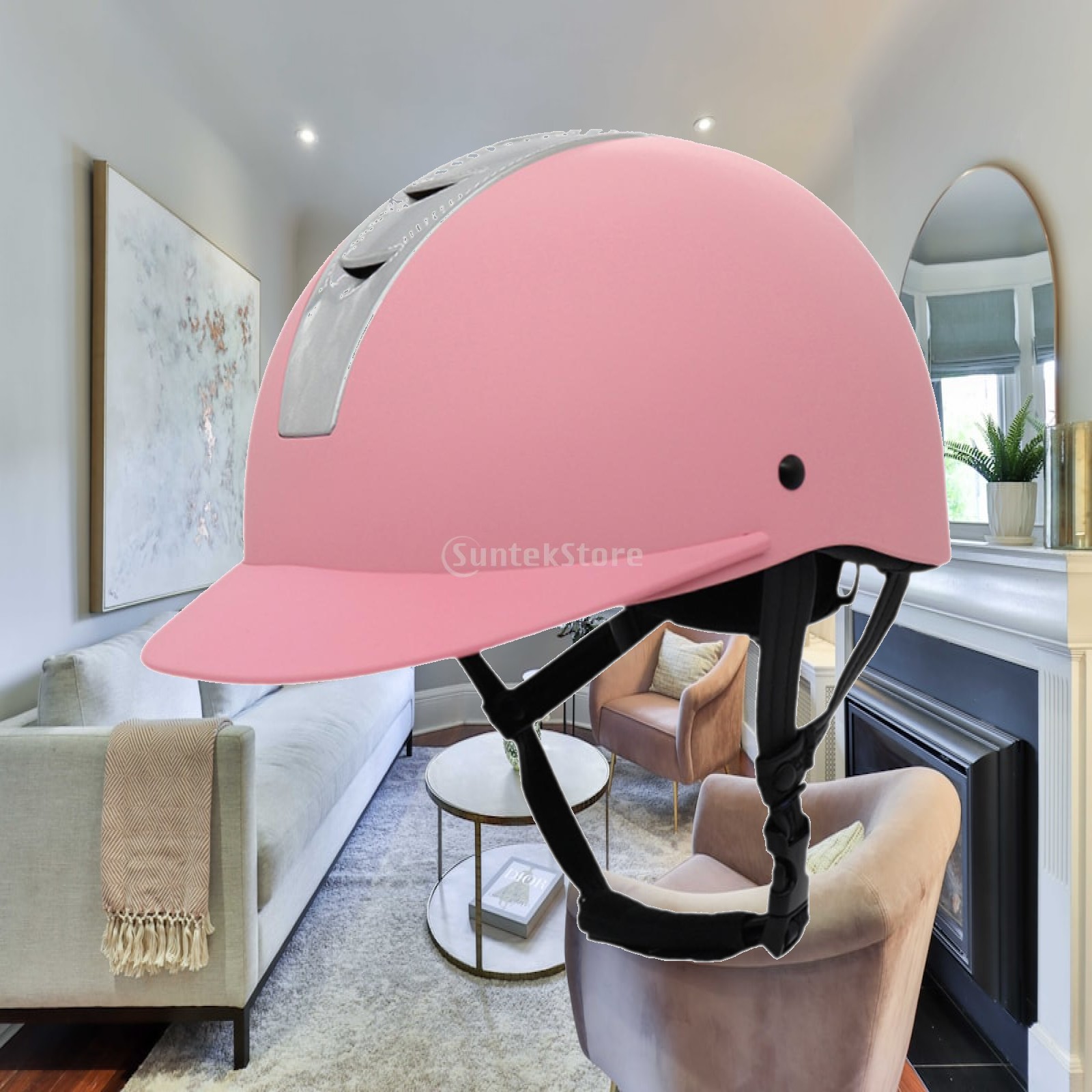 Equestrian Helmet - Comfortable Horseback Riding Helmet Washable Lining