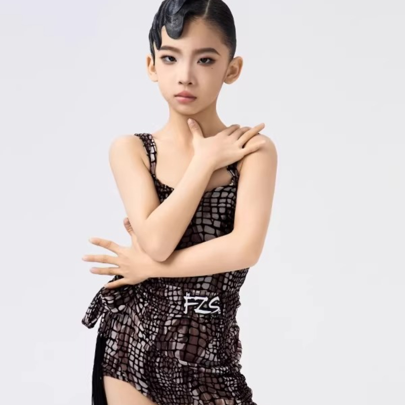 Outdoor Sports Hall - 2025 New Latin Dance Performance Dress