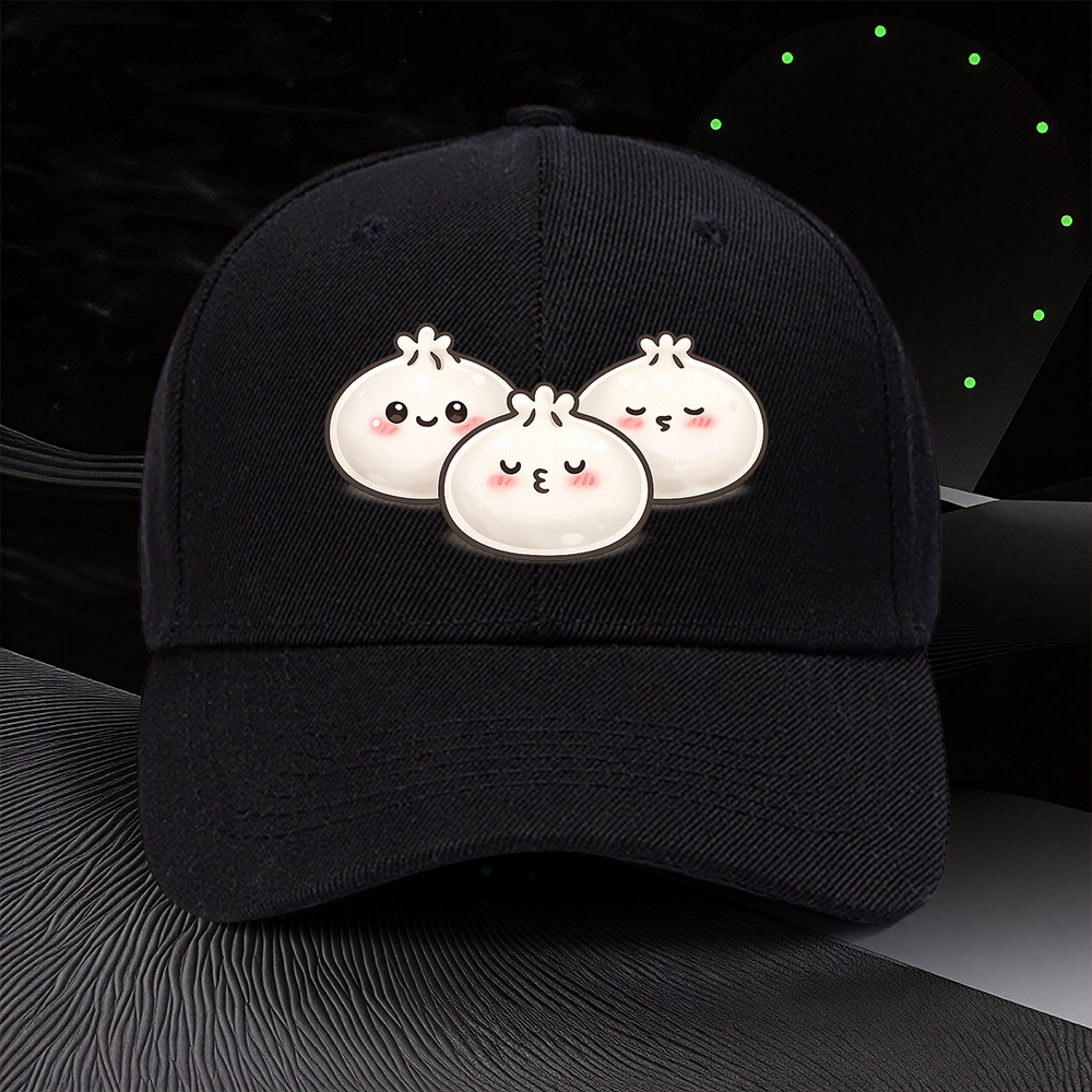 Outdoor Sport An - of Adorable Steamed Bun Print Adjustable