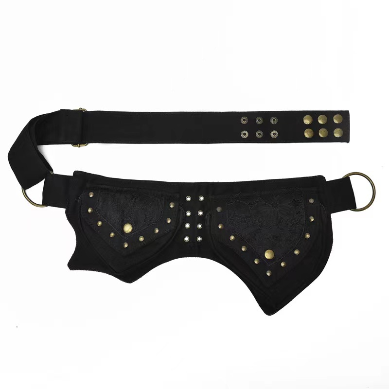 Medieval Punk Waist Bag Steamp - Outdoor Sports Accessories 评论和价格