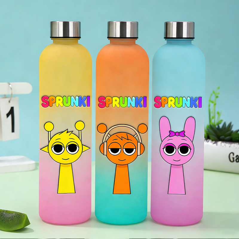900MLGame Sprunki Water Bottle - Outdoor Sport For Kids 评论和价格