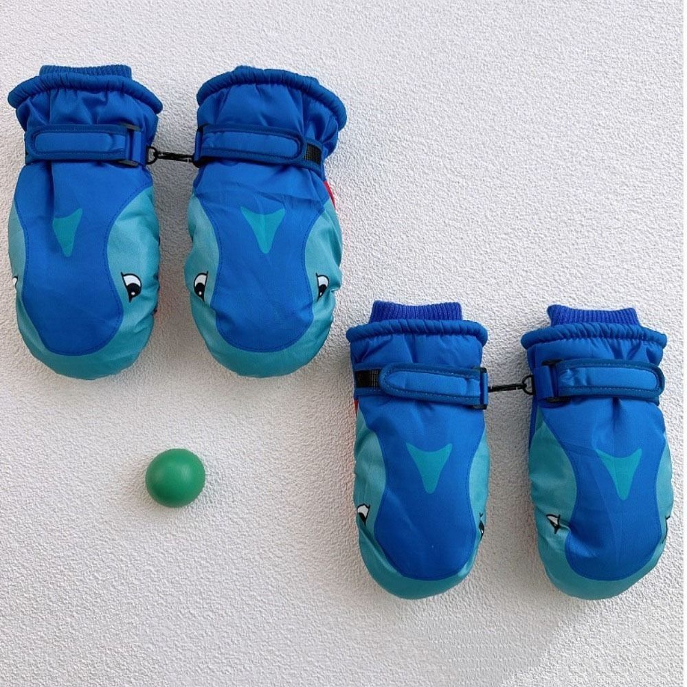 Cartoon Children Ski Gloves Sh - Outdoor Sport For Kids 评论和价格