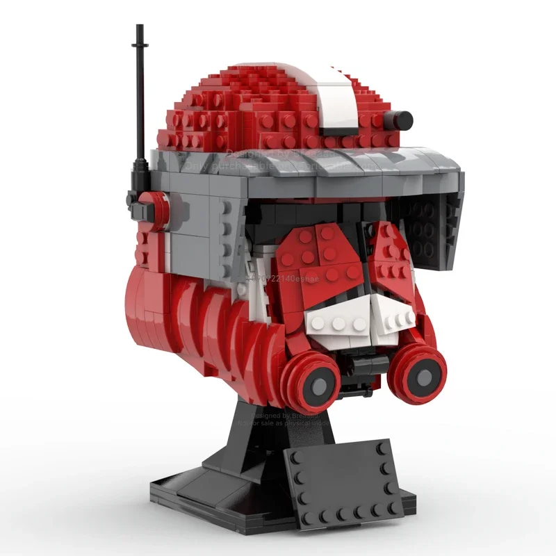 Moc 754pcs Star Battle Command - Equestrian Helmet 评论和价格