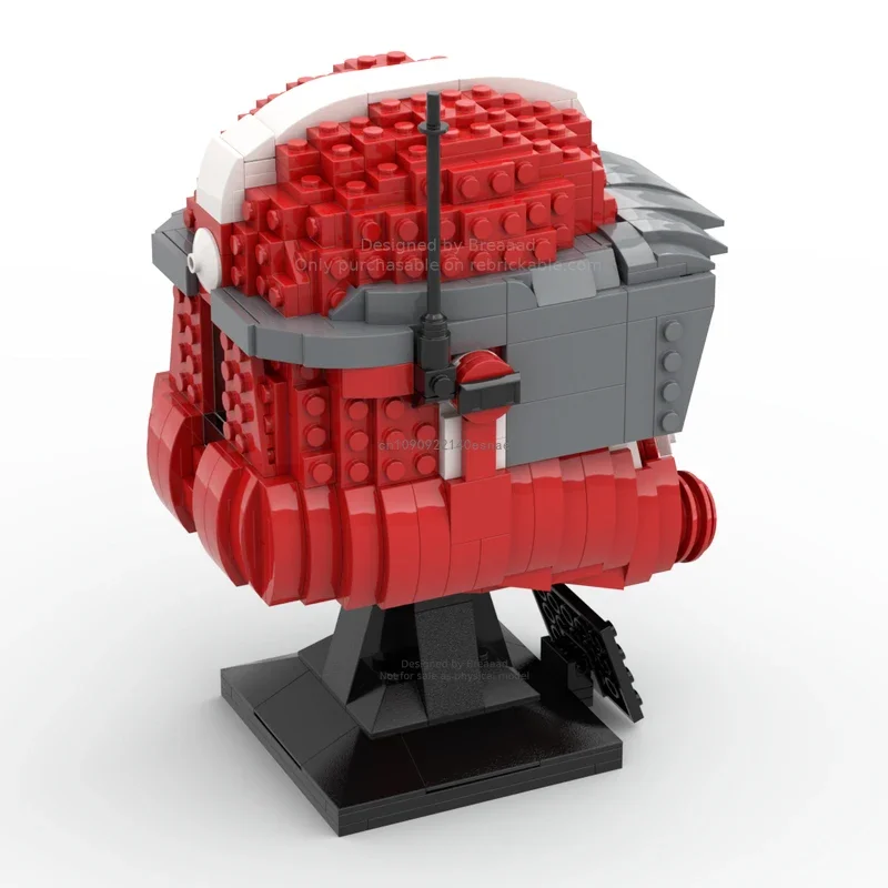Moc 754pcs Star Battle Command - Equestrian Helmet 评论和价格