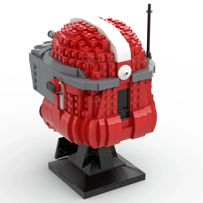 Moc 754pcs Star Battle Command - Equestrian Helmet 评论和价格