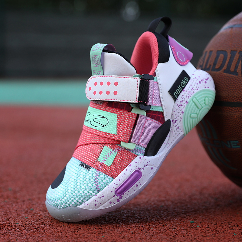 New Brand Children's Basketbal - Outdoor Sport Brand Shoes 评论和价格