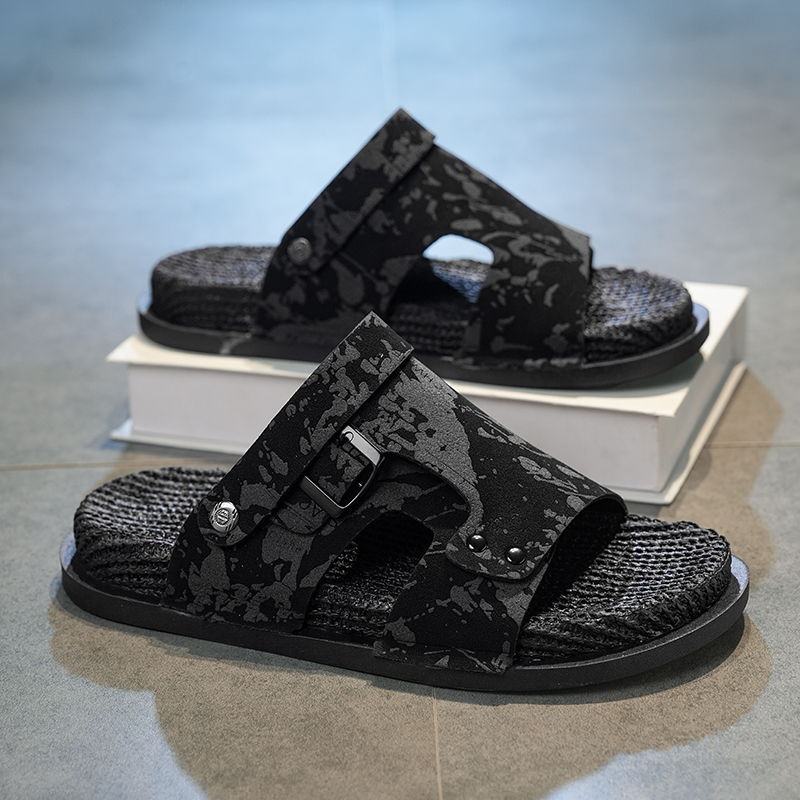 Men's slide casual Sandals sum - Outdoor Sports Shoes 评论和价格