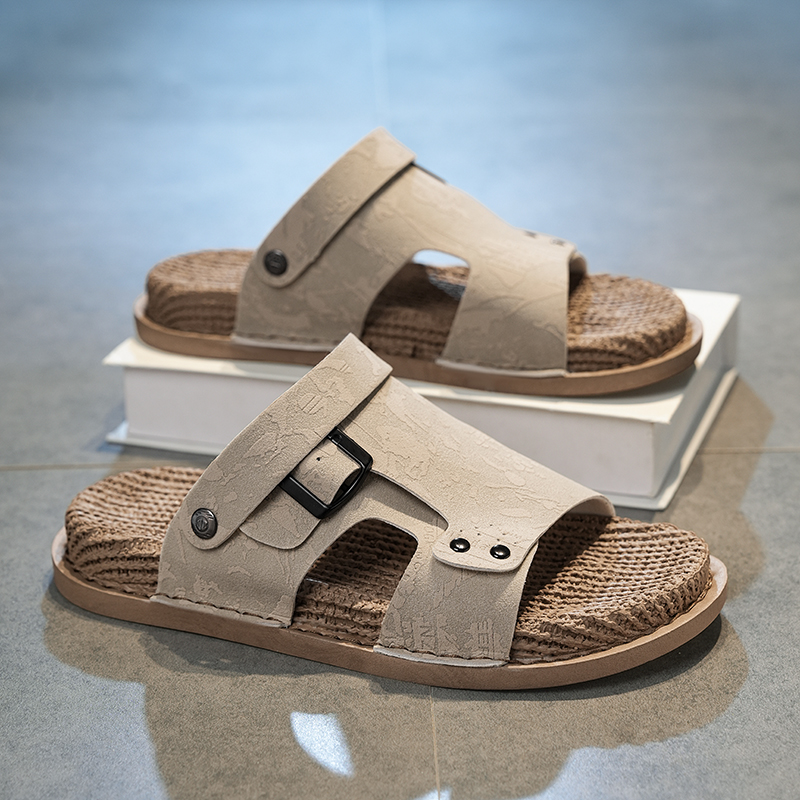 Men's slide casual Sandals sum - Outdoor Sports Shoes 评论和价格