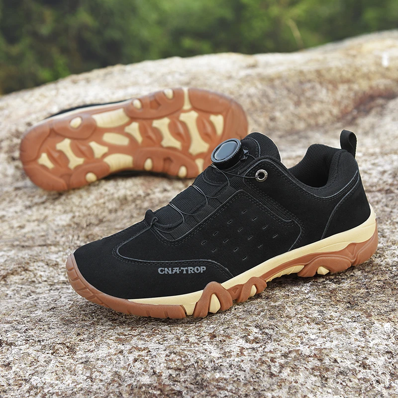 Rotating Lace Buckle Hiking Sh - Outdoor Sport With Sticks 评论和价格