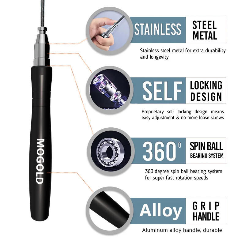 Crossfit Speed Jump Rope Exerc - Speed Skipping Rope 评论和价格