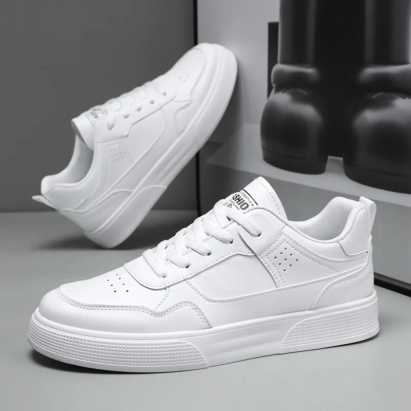 Fashion Leather Men Casual Sho - Outdoor Sport With Sticks 评论和价格