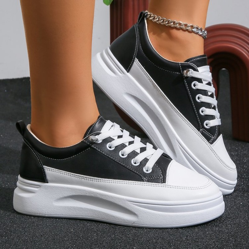 Women White Sneakers Autumn La - Outdoor Sport Leisure 评论和价格