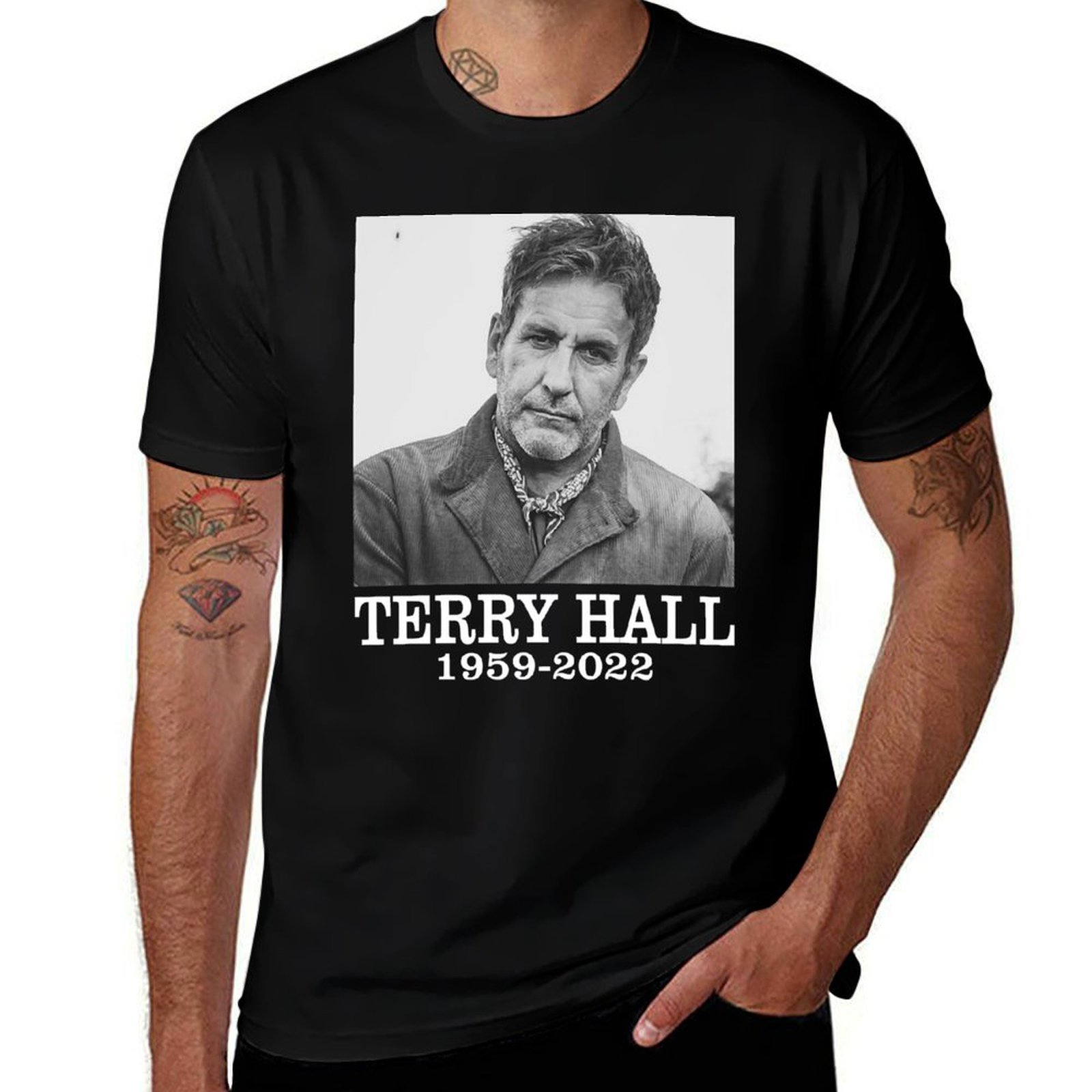 RIP TERRY HALL 1959-2022 T-Shi - Outdoor Sports Hall 评论和价格